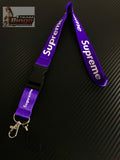 Supreme Lanyards ID Holder Keychain