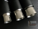 AKRAPOVIC Genuine Carbon Fibre Exhaust Tips Various sizes
