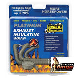 COOL IT Thermo Tec Exhaust Wrap Heat Insulating Tape Graphite or Titanium