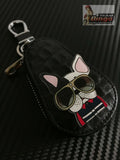 French Bulldog ( Frenchie ) Key / Remote Cases Key Chain Key Ring