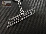 Holden / Camaro Polished SS LOGO Key Rings Black, Red & White