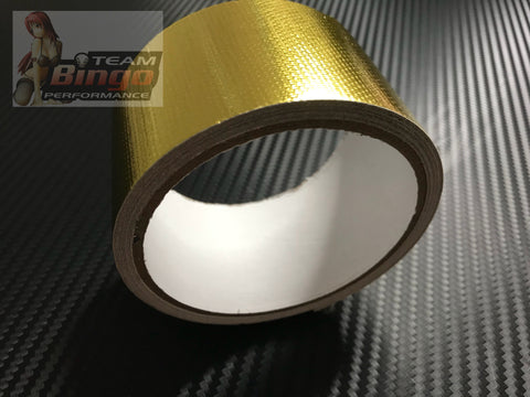 Super Gold Reflective Heat Tape Wrap Adhesive Foil Tape