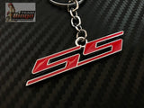 Holden / Camaro Polished SS LOGO Key Rings Black, Red & White