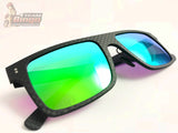 Team Bingo Performance Real Carbon Fibre Sunglasses Dry Carbon Fibre Frames Polarize UV400
