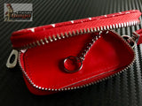 SUPREME ( SUPR ) Key Ring Key Fob Case Black or Red