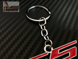 Holden / Camaro Polished SS LOGO Key Rings Black, Red & White