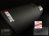 AKRAPOVIC Genuine Carbon Fibre Exhaust Tips Various sizes