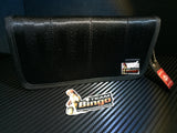 Racing Harness Wallet / Ladies Purse / Clutch / Unisex Limited edition (BLACK)