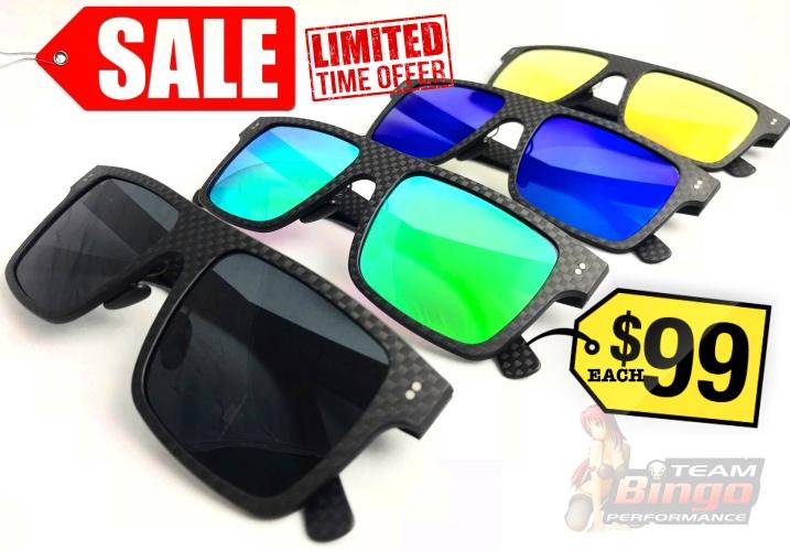 Team Bingo Performance Carbon Fiber Sunnies